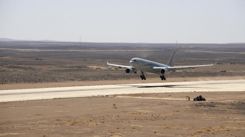Arrivée de la relève pour les Rafale de la base aérienne projetée au Levant
