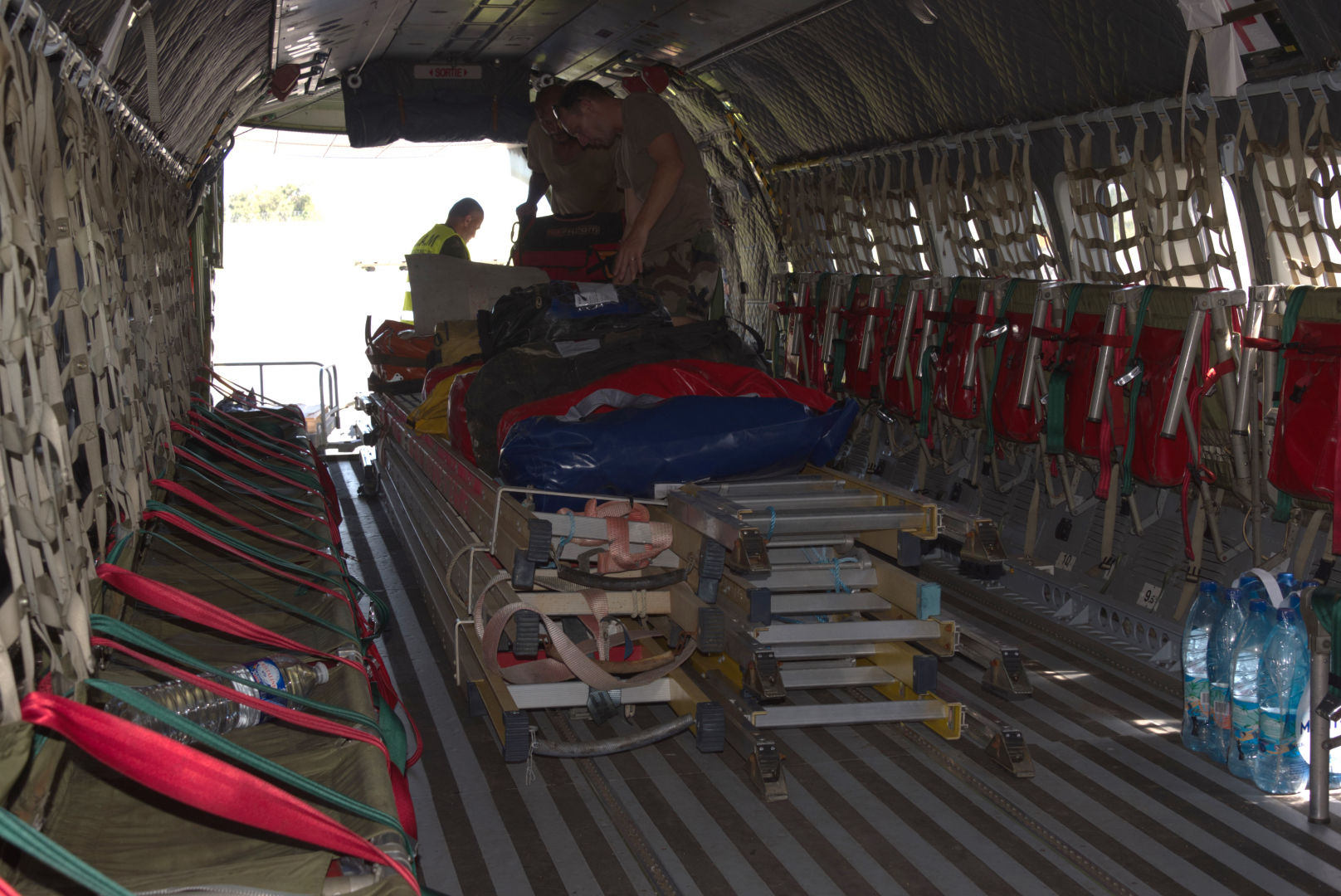 Le Casa de l'ET 52 "Tontouta" déployé pour l'opération d'aide humanitaire au Vanuatu