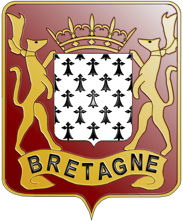A l'image, l'insigne du Bretagne