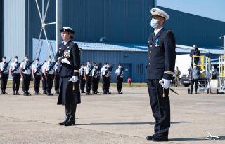 Le lieutenant-colonel Dumora s’est dit honoré d’avoir été choisi pour commander cet escadron.