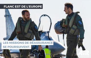 Article sur les missions de réassurance enhanced Vigilance Activities qui se poursuivent sur le flanc est de l’Europe