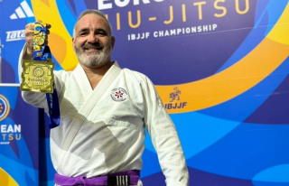 Le lieutenant Pascal médaillé au Championnat d’Europe de jiu-jitsu