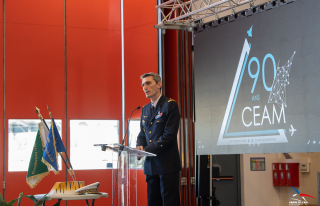 Discours du général de brigade aérienne Vincent Chusseau, commandant du CEAM