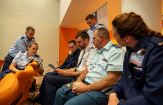 session de formation commandement pour officiers subalternes de réserve des armées de l’air des pays otaniens