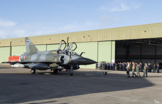 Le Mirage 2000 D sur la base école de Rochefort 