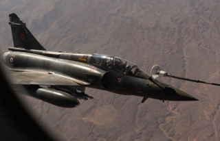 Ravitaillement en vol Mirage 2000D - Barkhane 2