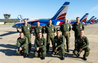 Les pilotes de la Patrouille de France 2022